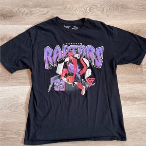 Black Hypland NBA Toronto Raptors Dunk Graphic T-Shirt